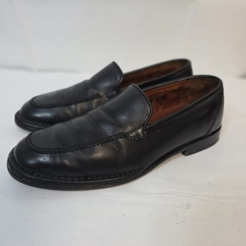 Allen Edmonds Randolph Mens Black Leather Loafers 10 E Slip On Shoes Casual
